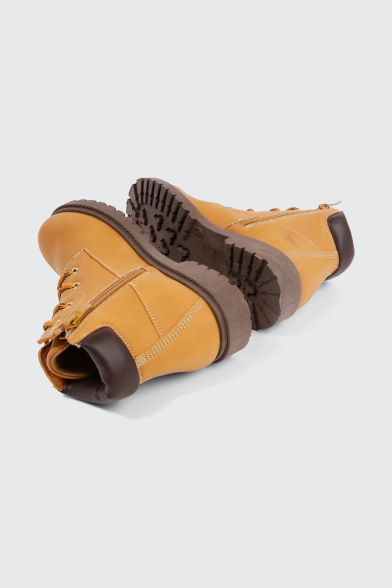 Lace Up Boots