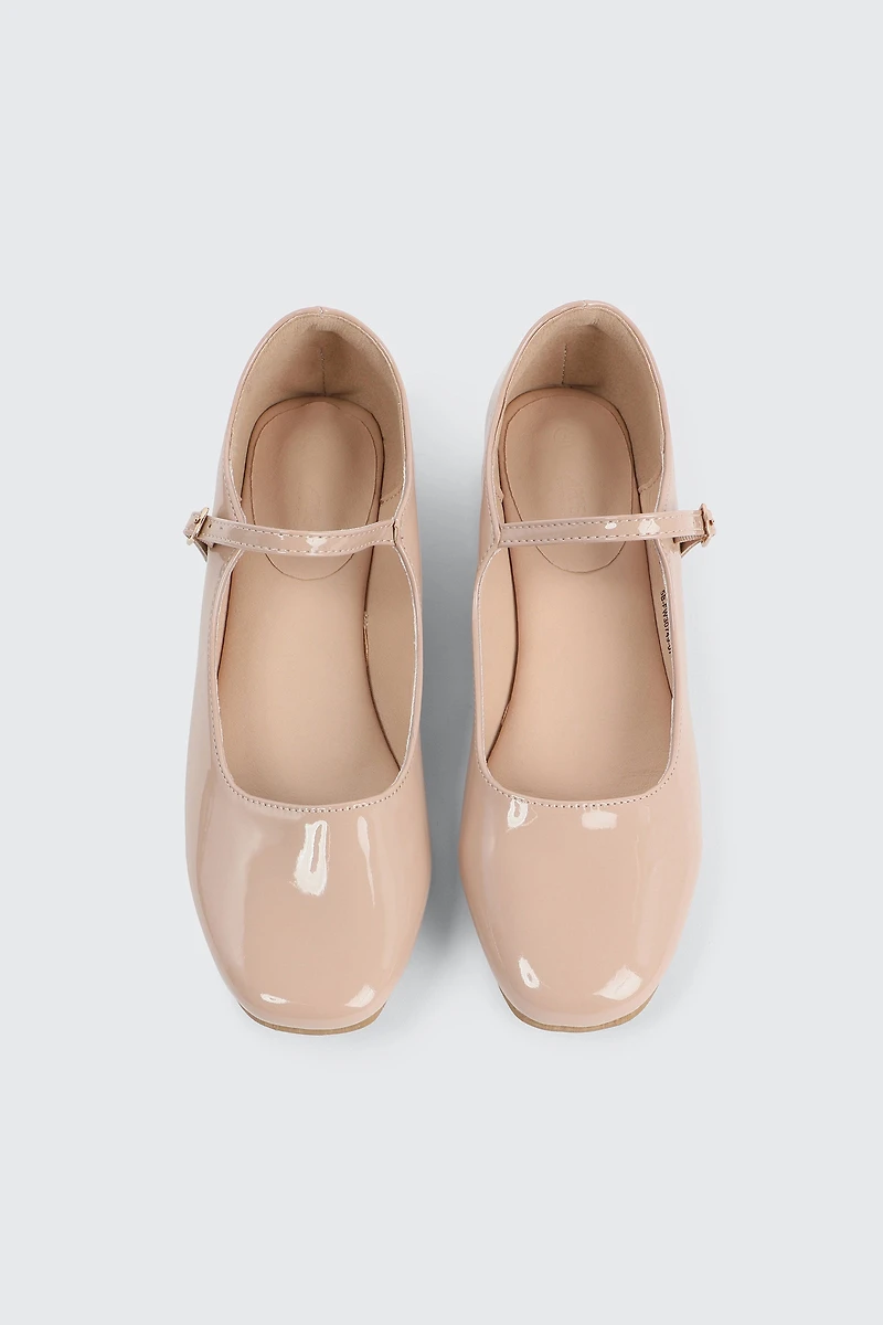 Low Heel Mary Janes