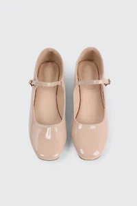Low Heel Mary Janes