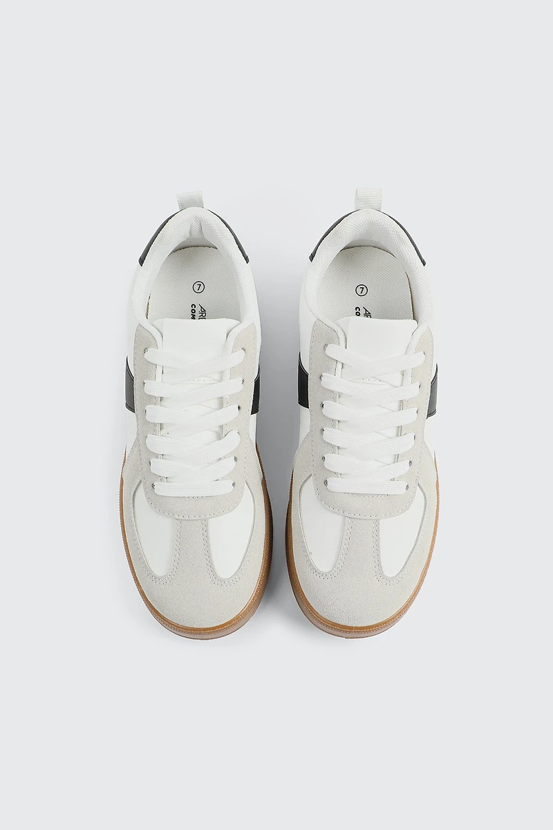 Retro Thick Sole Sneakers