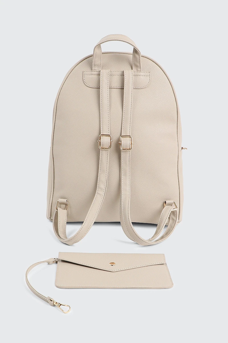 Sac à dos en faux cuir