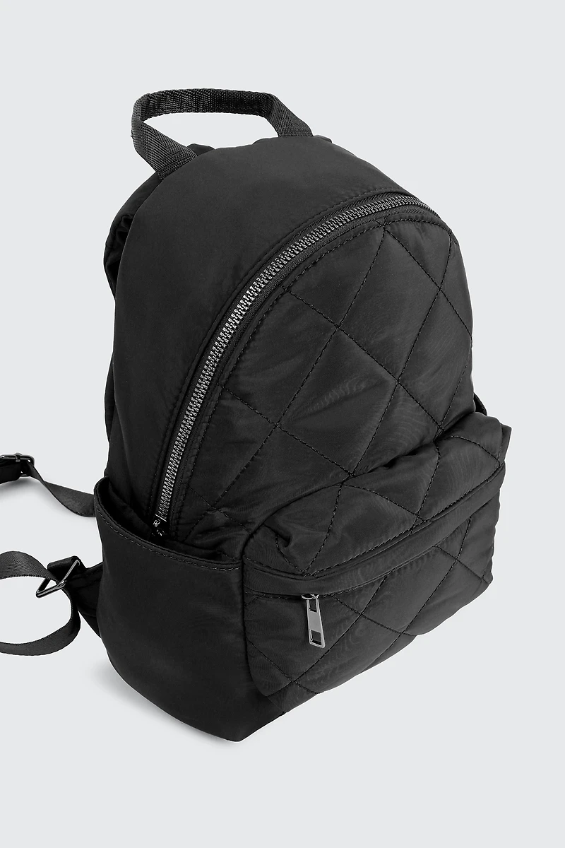 Sac à dos matelassé en nylon