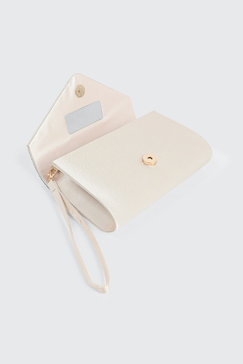 Rhinestone Envelope Clutch