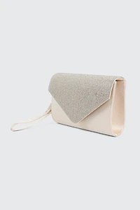 Rhinestone Envelope Clutch