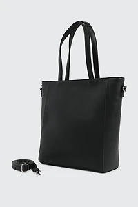 Grand sac fourre-tout en faux cuir