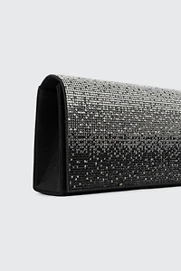 Ombré Rhinestone Clutch