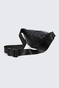 Quilted Faux Leather Fanny Pack