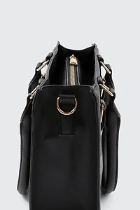 Tote Bag with Buckles