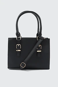 Tote Bag with Buckles