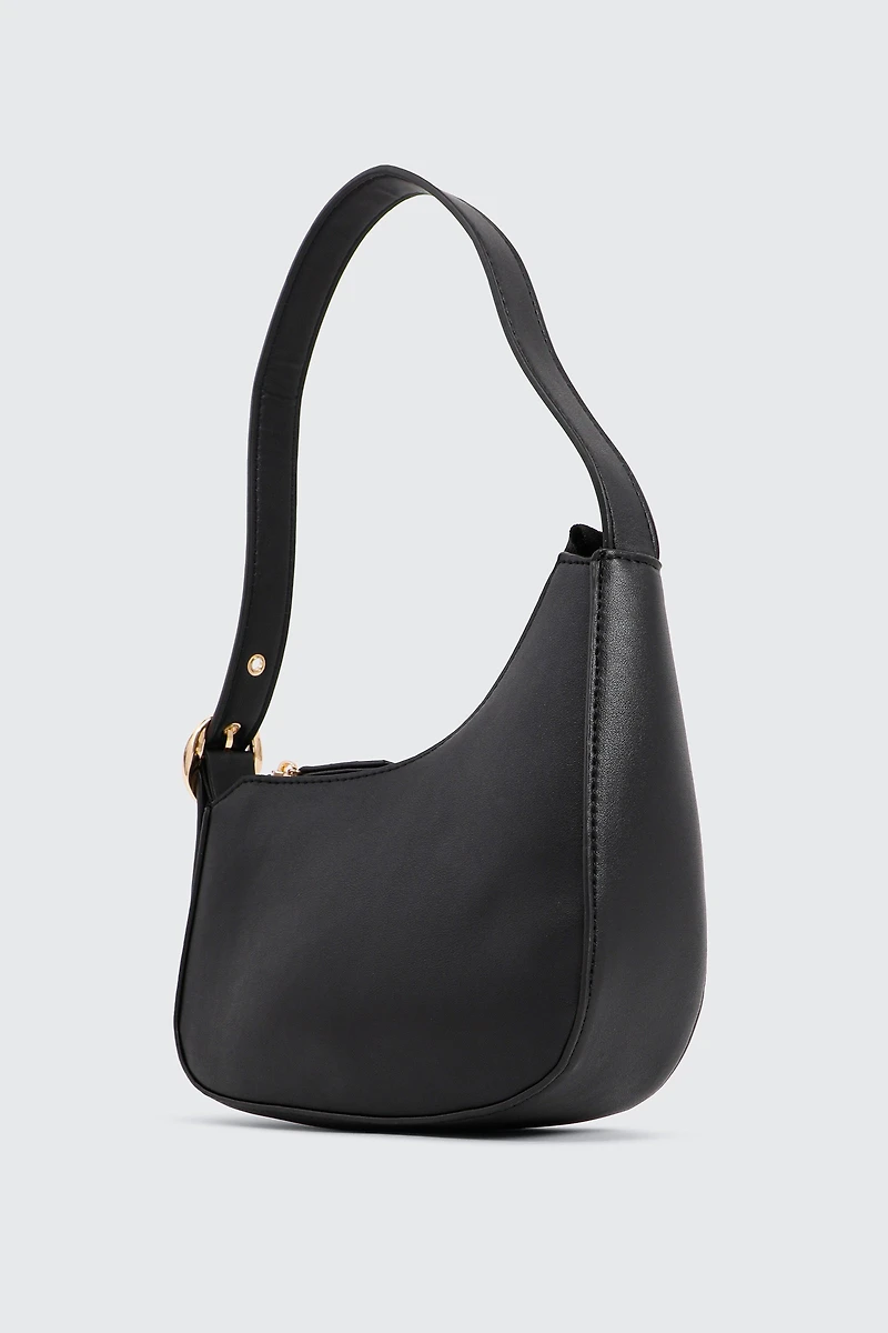 Asymmetrical Baguette Bag