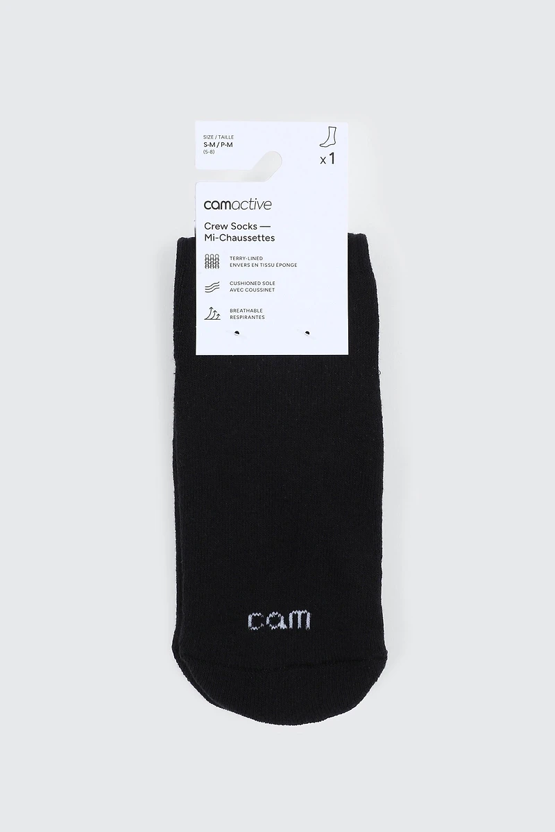camactive™ Rib Crew Socks