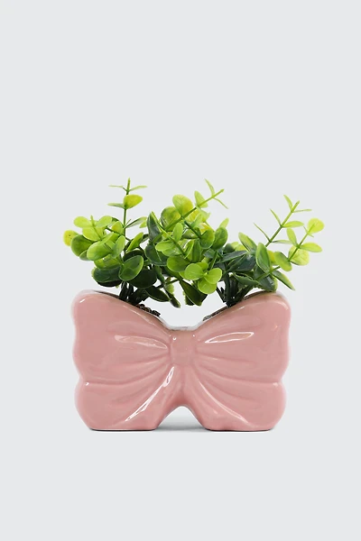 Bow Decorative Planter