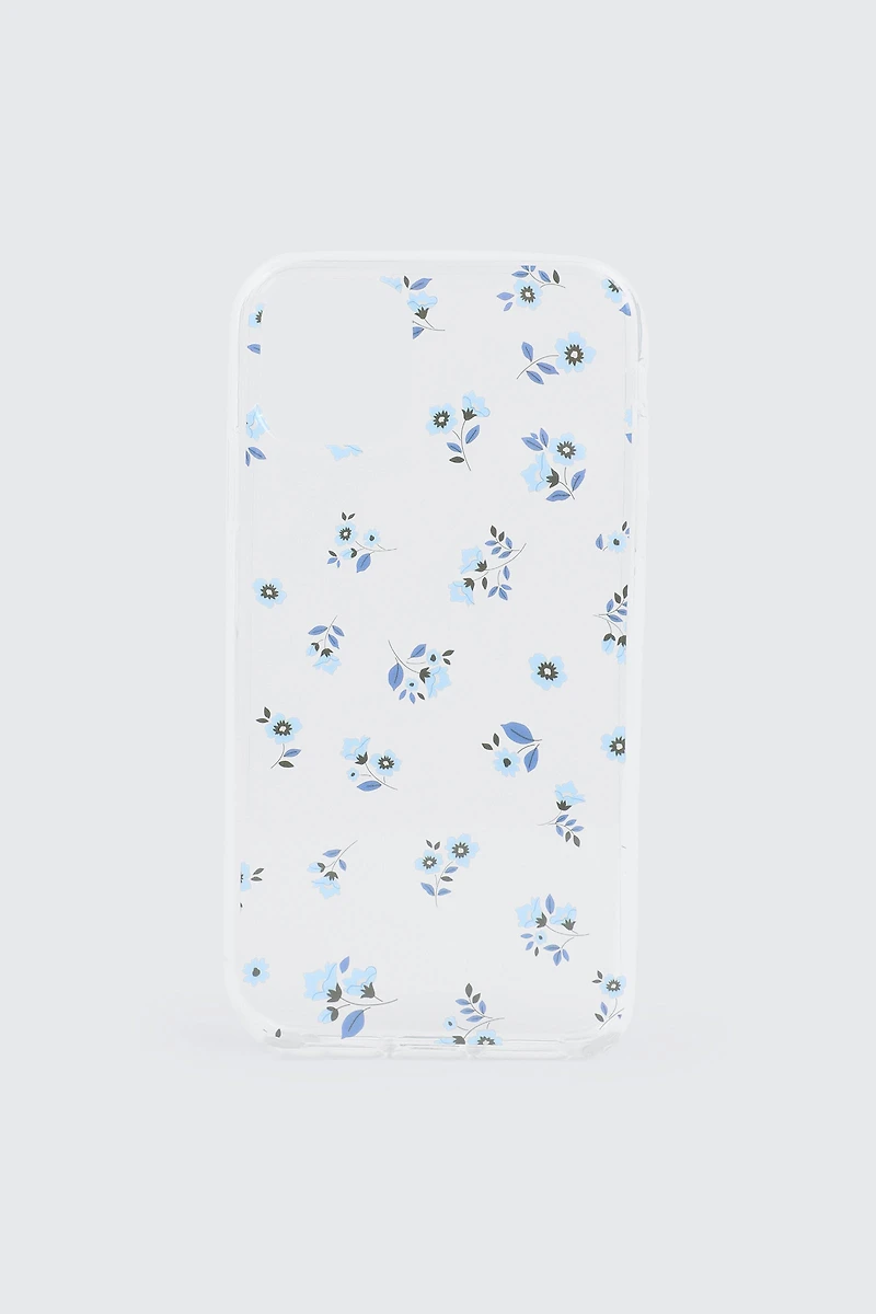 Étui de téléphone modèle 11 fleuri