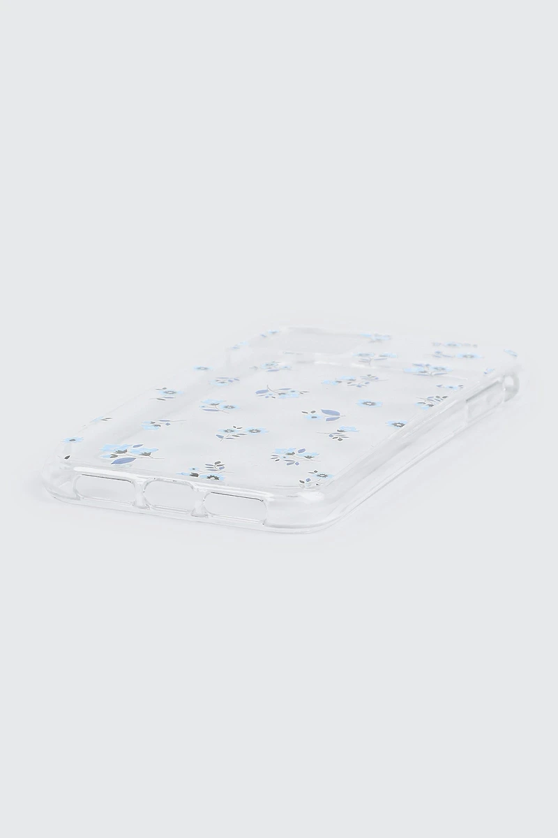 Étui de téléphone modèle 11 fleuri