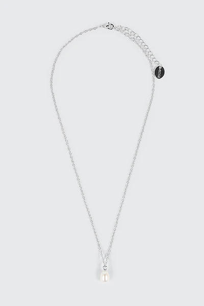 14K Gold Plated Pearl Pendant Necklace