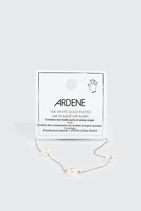 Bracelet plaqué or 14K avec perles