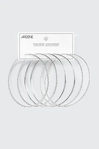3-Pack Large Hoop Earrings