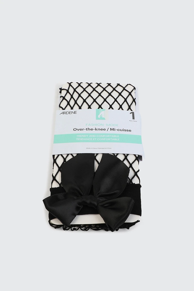 Over The Knee Fishnet Socks