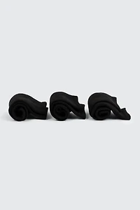 3-Pack Rib Crew Socks