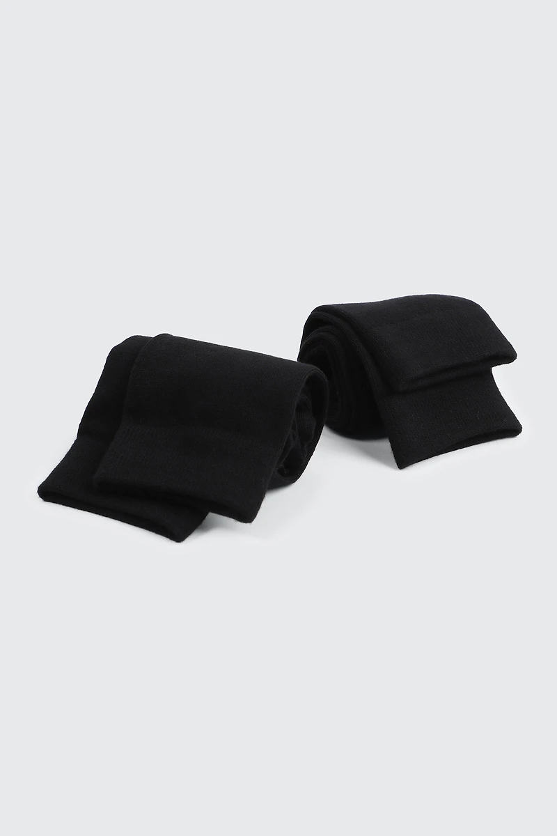 Chaussettes aux genoux en rayonne de bambou