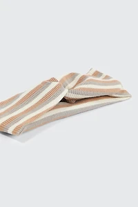 Wide Ribbed Knit Head Wrap