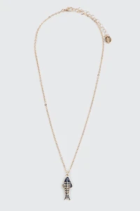 Fish Pendant Necklace