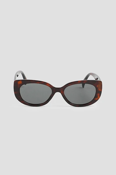 Lunettes de soleil oeil de chat écaille de tortue