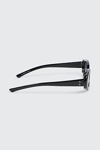 Slim Oval Sunglasses