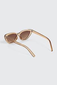 Lunettes de soleil œil de chat fines