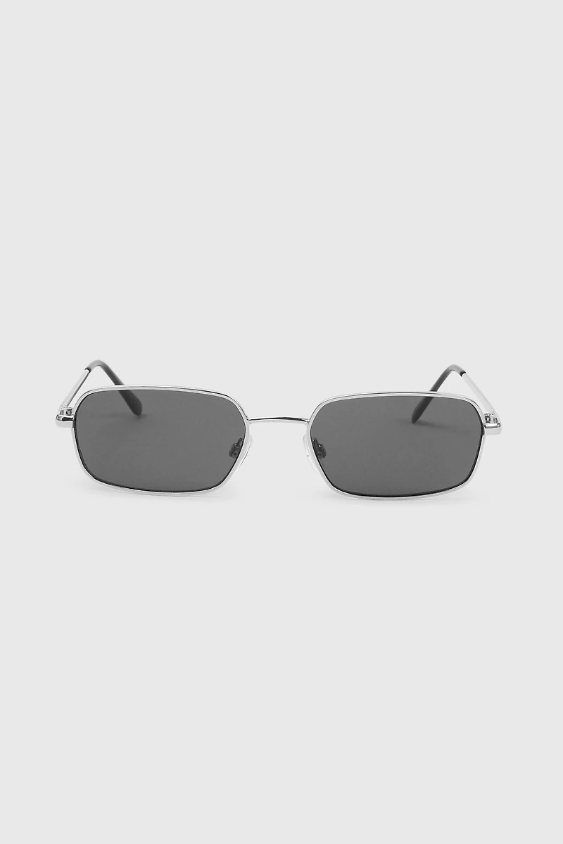Slim Rectangular Sunglasses
