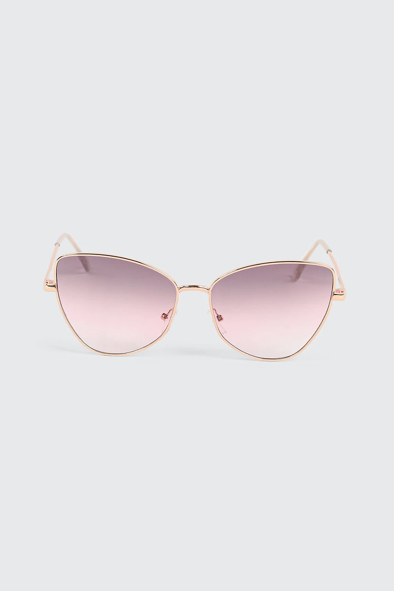 Oversized Cat Eye Sunglasses