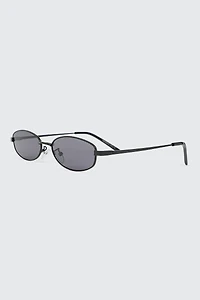 Slim Oval Sunglasses