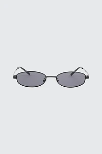Slim Oval Sunglasses