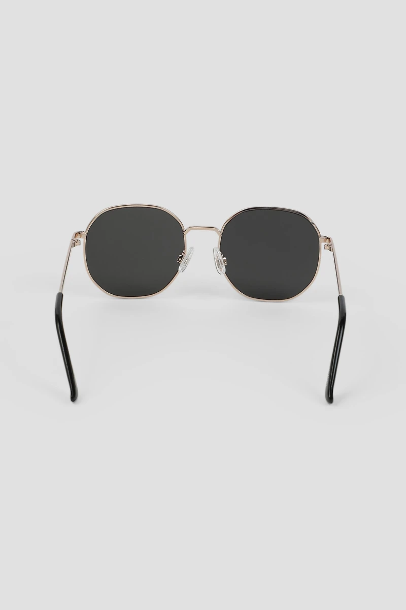 Metal Round Sunglasses