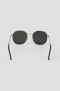 Metal Round Sunglasses