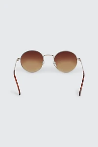Metal Round Sunglasses