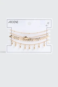 Ensemble de 4 chaînes de chevilles