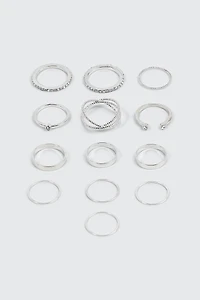 12-Pack Assorted Rings
