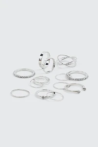 12-Pack Assorted Rings