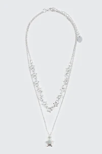 Two-Row Star Necklace