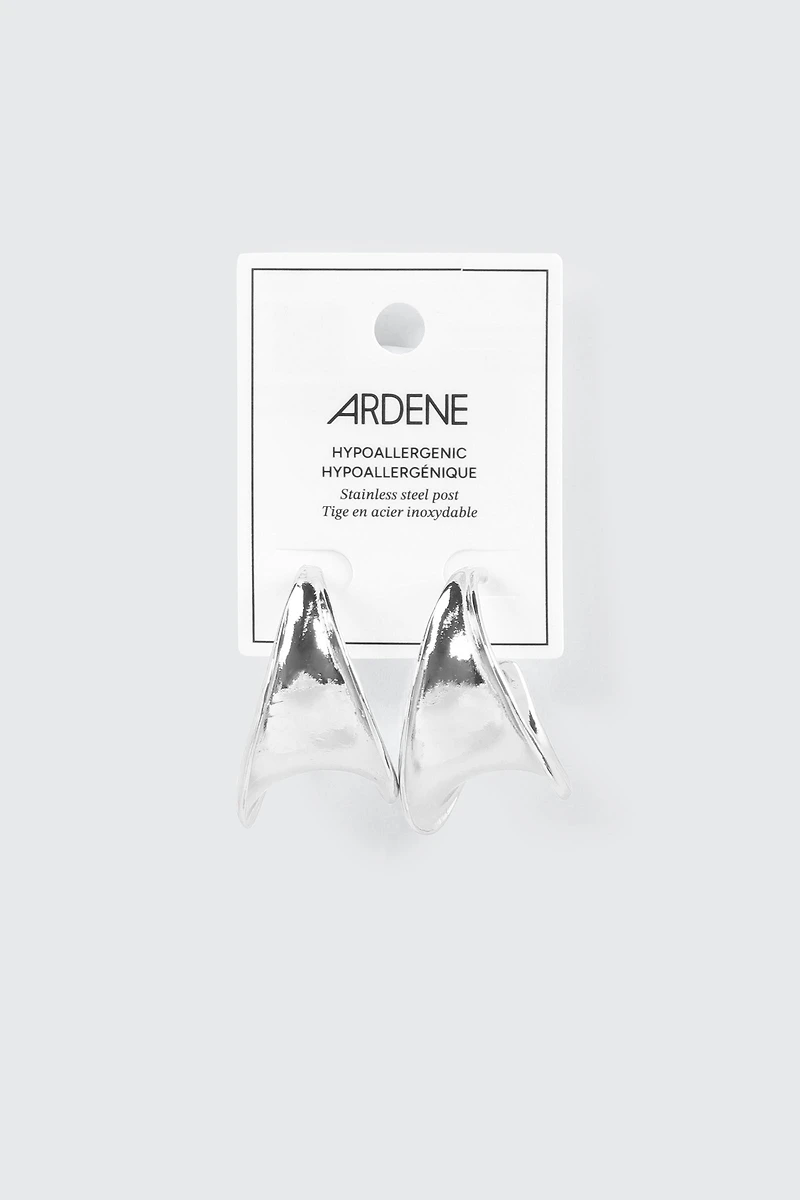 Wide Hoop Earrings