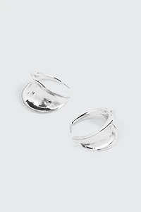 Wide Hoop Earrings