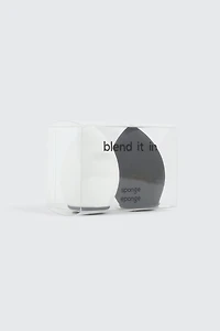 Lot de 2 éponges à maquillage angulées
