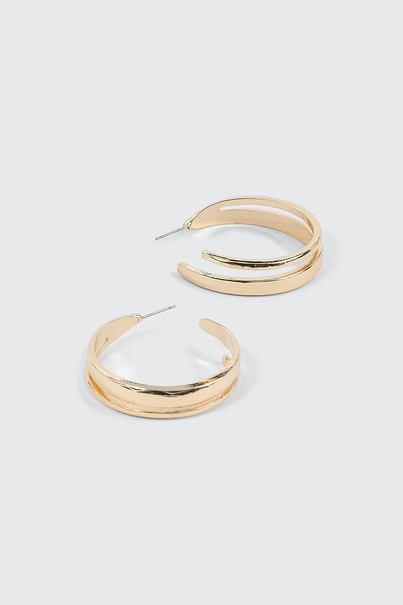 Double Hoop Earrings