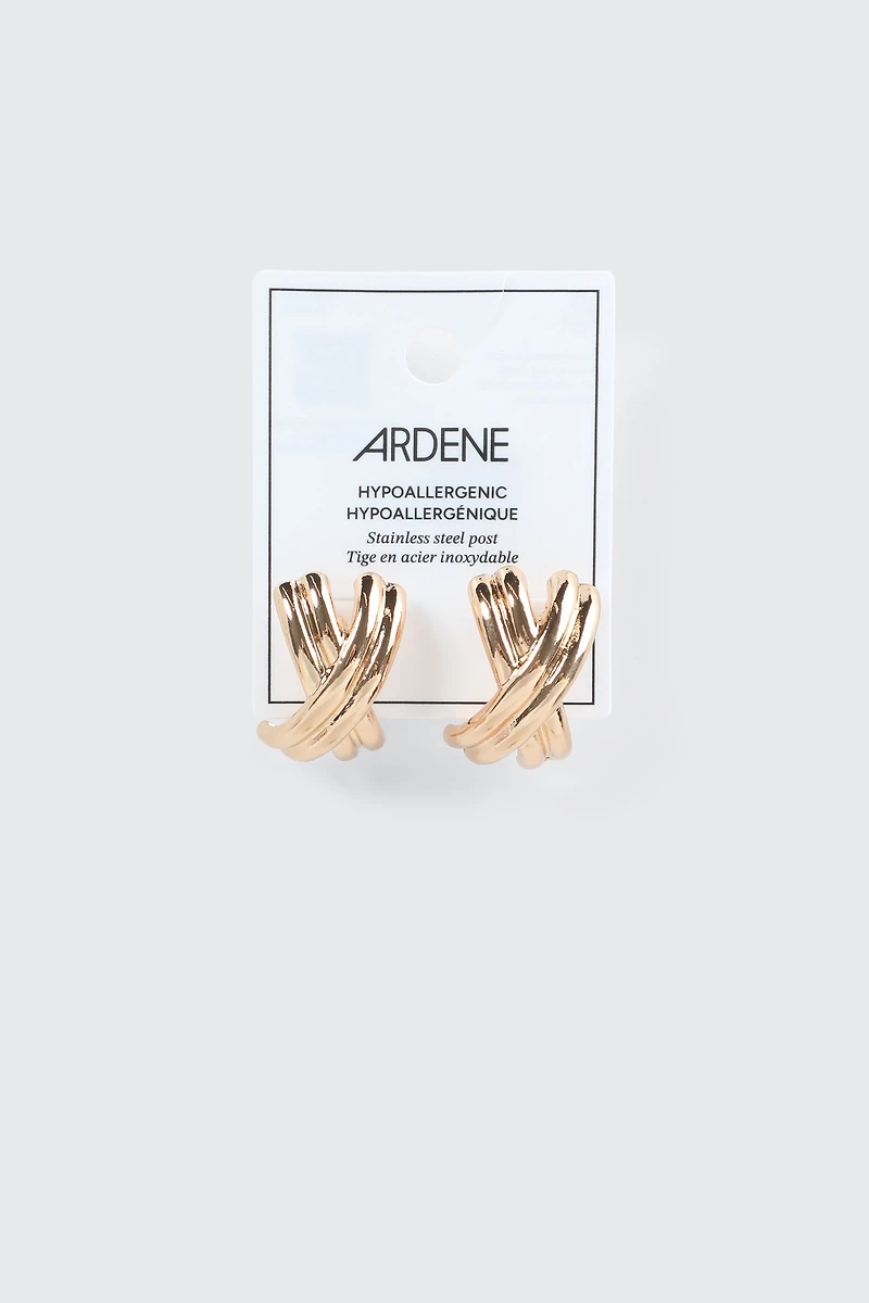 Anneaux croisés rétro