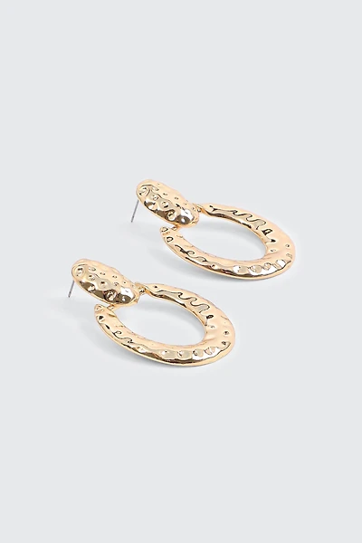 Boucles d'oreilles style heurtoir