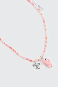 Ocean Themed Charm Necklace