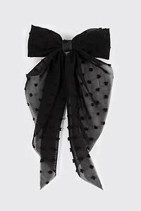 Oversized Bow Barrette