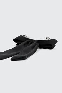 Bow Barrette with Long Tails