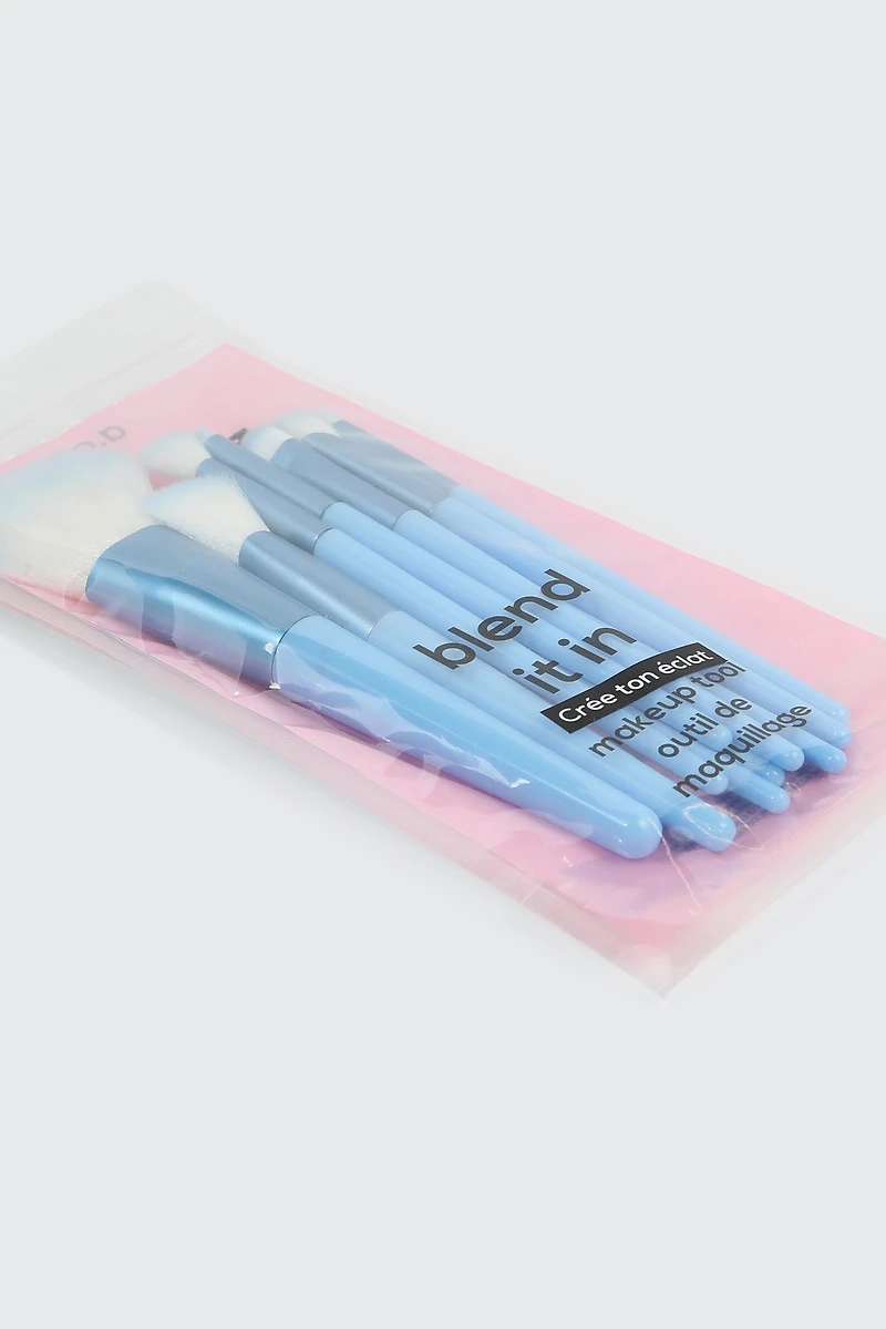 Lot de 10 pinceaux à maquillage 